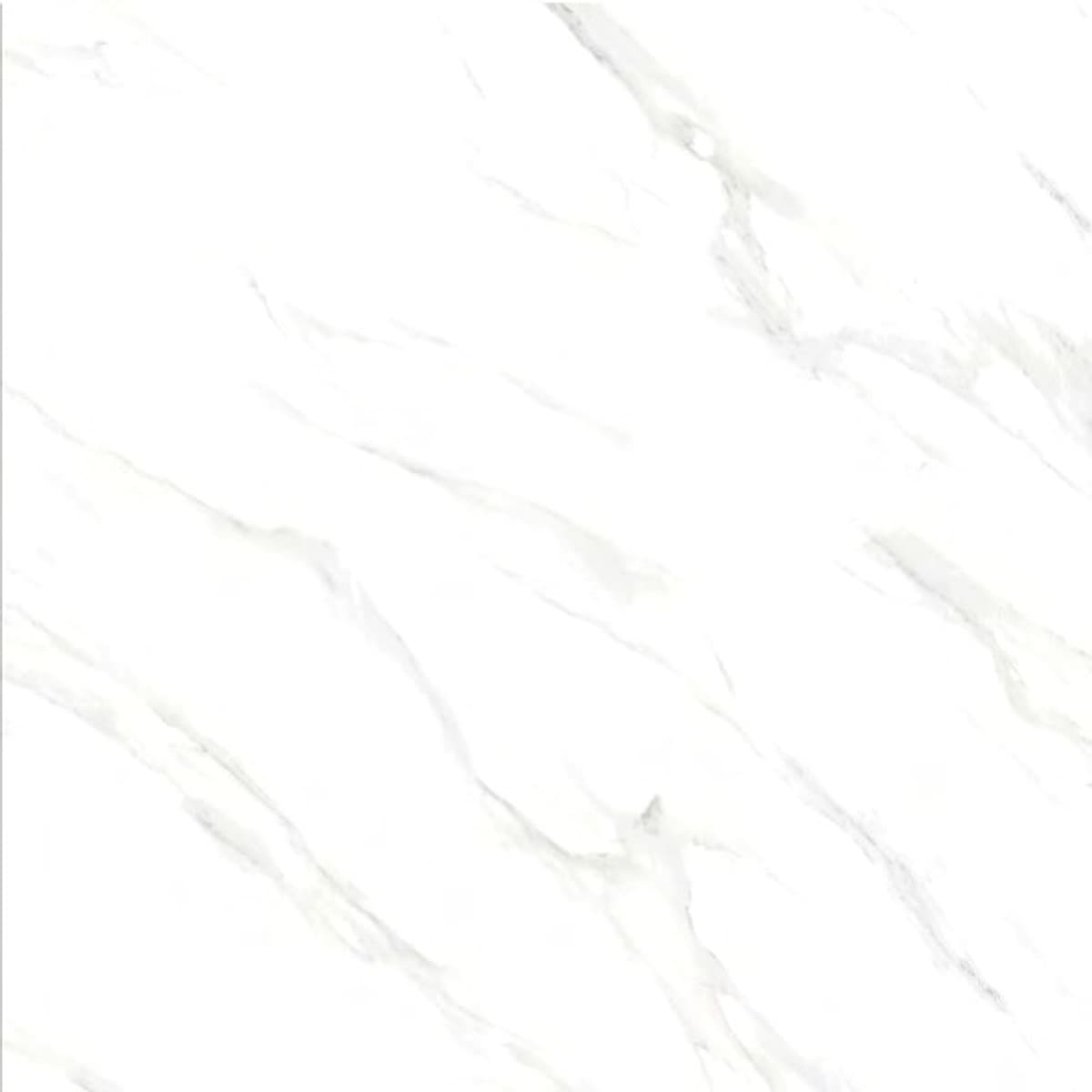 Statuario Mercury Grey Gloss Stone-Effect Tile